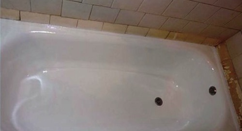 Реставрация ванны жидким акрилом | Советский